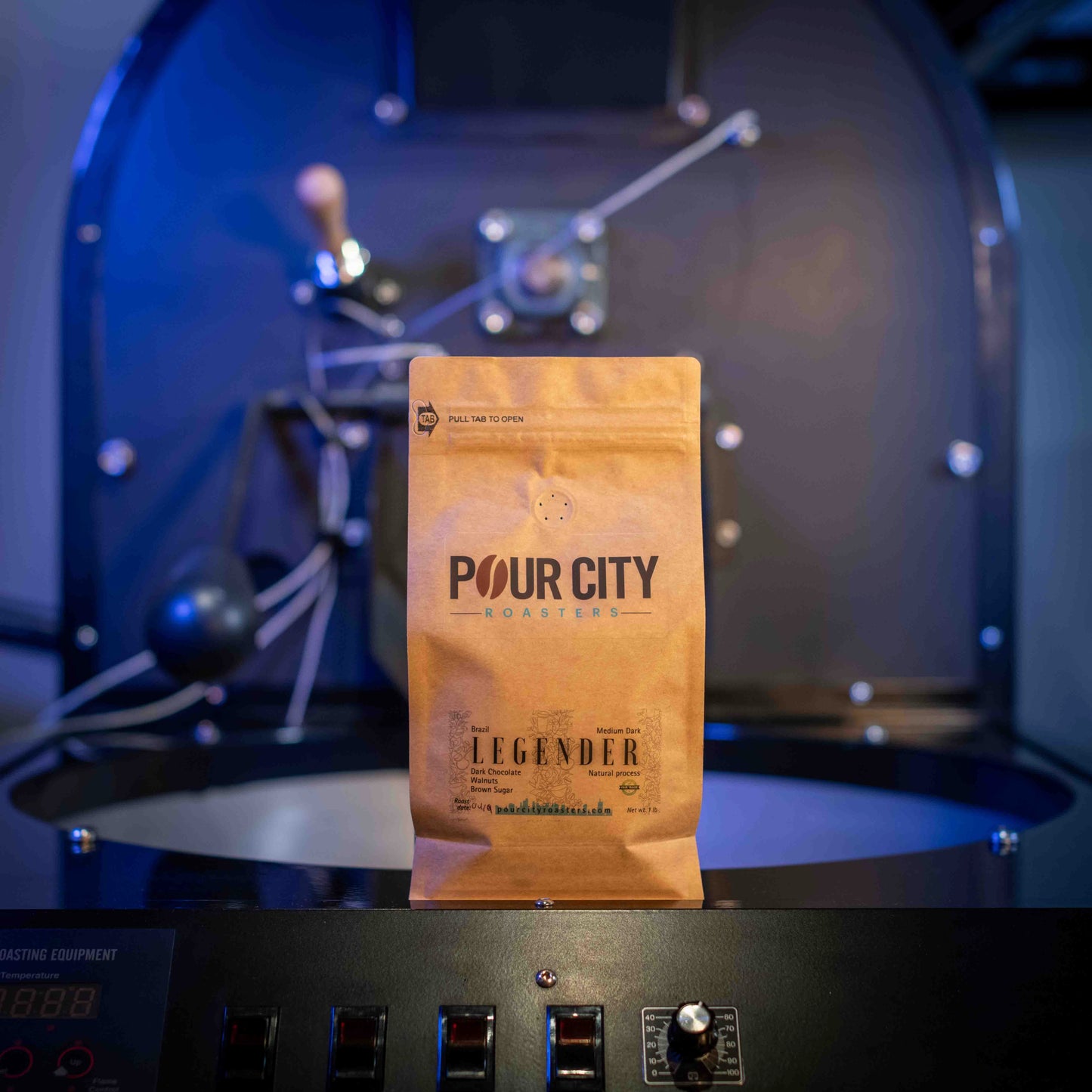 Legender - Medium Dark Roast Whole Bean Coffee, brazilian coffee, whole roast coffee, best brazilian coffee, best whole bean coffee, Pour City Roasters Franklin Lakes NJ
